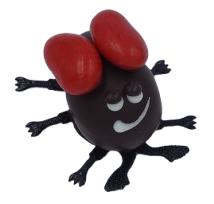 Maikäfer Gianduja mit Zuckermandeln 2 Stück