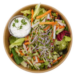 Sommersalat mit Hüttenkäse