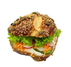 Laugenknopf Frischkäse