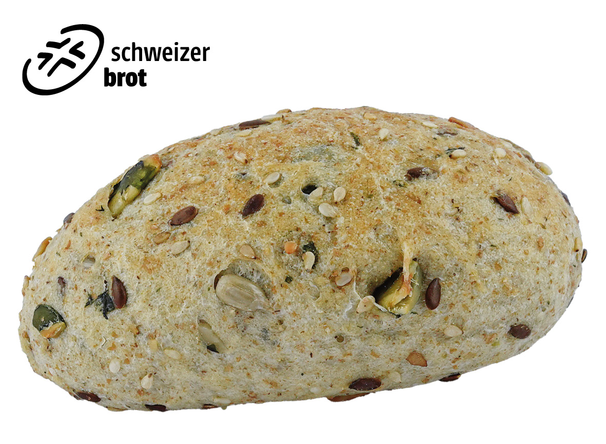 Mini-Brötchen Mehrkornbrötli leer