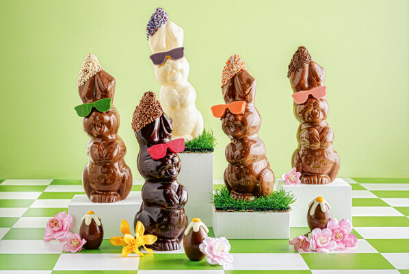 Ostergewinnspiel: Bild mit Osterhasen von Fleischli Zürich