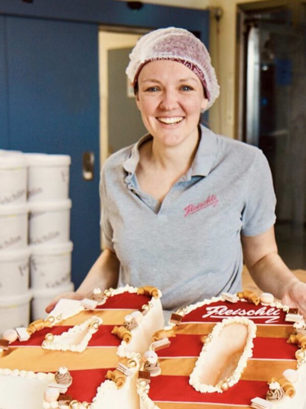 40 Jahre Fleischli jubiläumstorte.