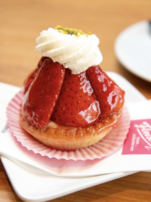 leckeres Erdbeertörtchen